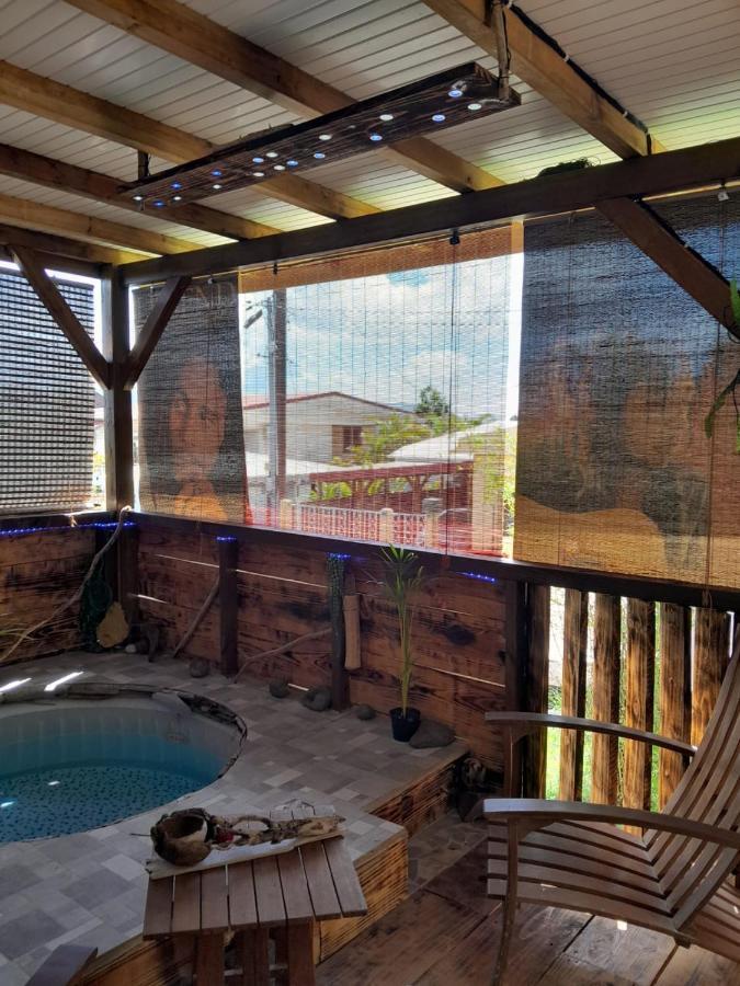 Kami Lodge F3 Jacuzzi Riviere-Salee Extérieur photo